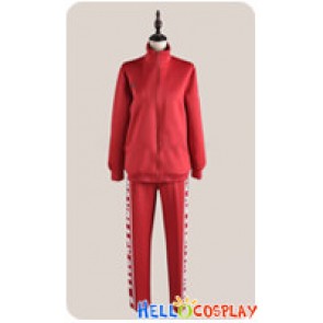 Haikyū Cosplay Volleyball Juvenile Red Sportswear Uniform Costume