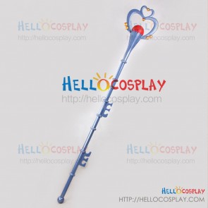 Sailor Moon Cosplay Sailor Pluto Setsuna Meioh Pomegranate Stick Prop