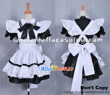 Girl Black Maid Dress