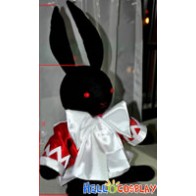 Pandora Hearts Cosplay Bloodstained Black Rabbit Plush Doll