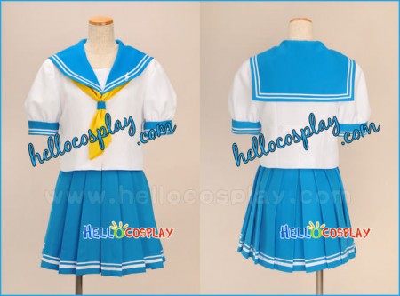 Owarinaki Natsu Towa Naru Shirabe Cosplay School Girl Uniform