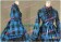 Civil War Blend Tartan Dress Ball Gown Prom