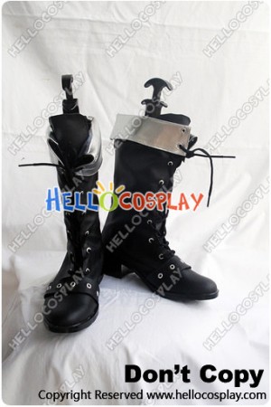 AKB48 RIVER Cosplay Shoes Black Boots