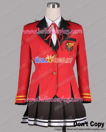 Fortune Arterial Cosplay Shuchikan Academy School Girl Uniform Costume