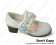 Mirror White Bow Straps Ruffle Chunky Princess Lolita Shoes