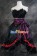 Vocaloid 2 Cosplay DIVA F Megurine Luka Black Dress Costume