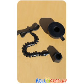 Black Rock Shooter BRS Strength Cosplay Yuu Kotari Tail Foot Rings Prop