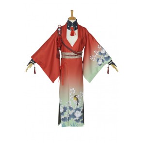 Dramatical Murder DMMD Cosplay Koujaku Costume Red Kimono Full Set