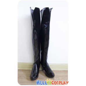 Seraph Of The End Cosplay Shoes Krul Tepes Black Long Boots