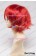 Wig 30CM Cosplay Pure Bright Red Universal Short Layered