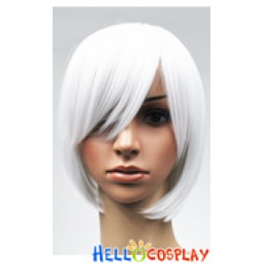 White Bobo Cosplay Short Wig