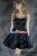 Party Cosplay Black Princess Short Ball Gown Formal Dress Costume