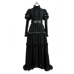 Victorian Lolita Edwardian Regency Reenactment Punk Lolita Dress