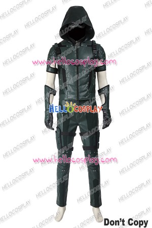 Green Arrow 4 Oliver Queen Cosplay Costume