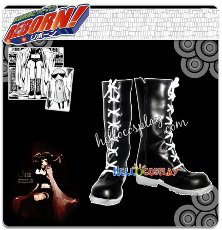 Katekyo Hitman Reborn Uni Yuuni Cosplay Boots