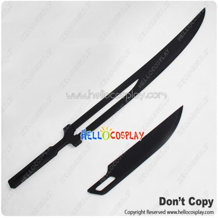 Bleach Cosplay Ichigo Kurosaki Zangetsu Double Broadswords Weapon Prop