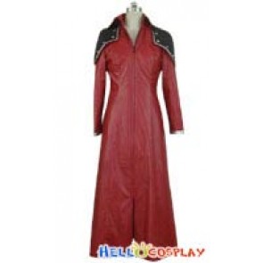 Final Fantasy Genesis Cosplay Costume Red Overcoat