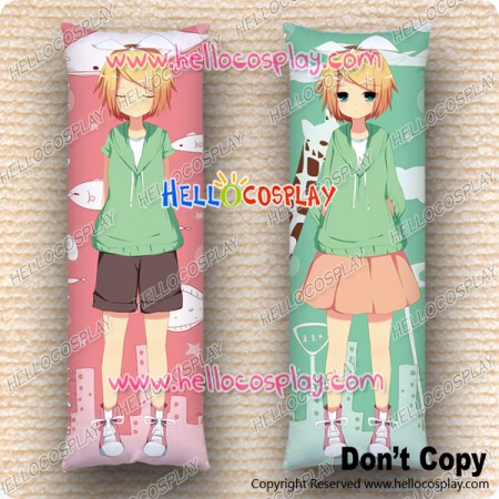 Vocaloid 2 Cosplay Kagamine Rin Body Pillow