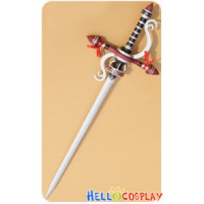 Monster Hunter F Cosplay Silver Sword Weapon Prop