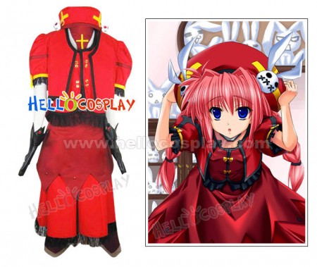 Magical Girl Lyrical Nanoha Vita Cosplay Costume