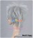 Silver Grey Cosplay Short Layered Wig