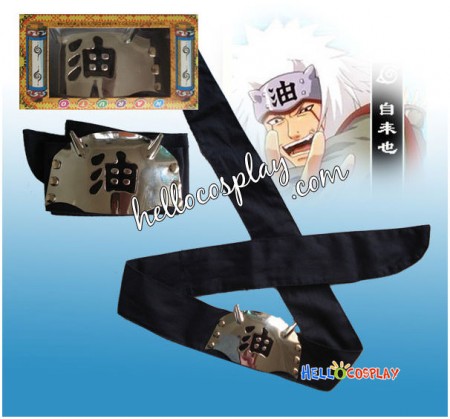 Naruto Cosplay Jiraiya HeadBand