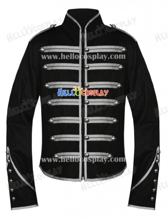 Emo Silver Military Parade My Chemical Romance Jacket