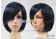 Dark Blue BoBo Cosplay Short Wig