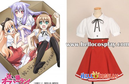 Mayoi Neko Overrun Cosplay Girl Uniform