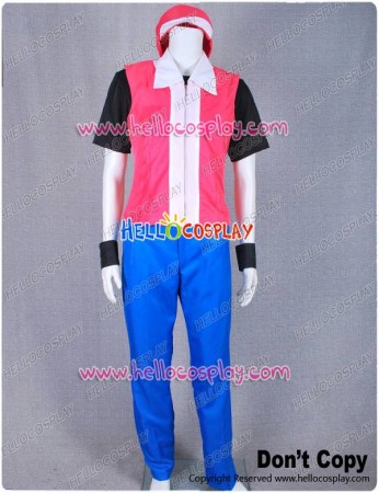 Pokemon Ash Ketchum Cosplay Costume