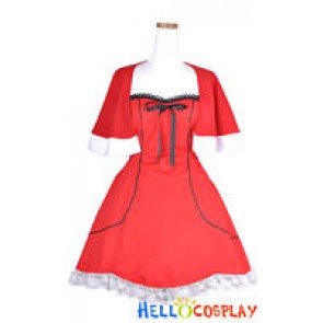 Vocaloid 2 Cosplay Meiko Costume Santa Version