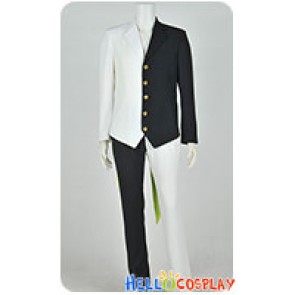 Black Jack The Manga Cosplay Black Jack Black White Costume Two Face Suit