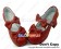Wine Red Instep Strap Sweet Lolita Platform Ankle Shoes