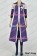 Fairy Tail Cosplay Titania Erza Scarlet Costume Purple Combat Uniform