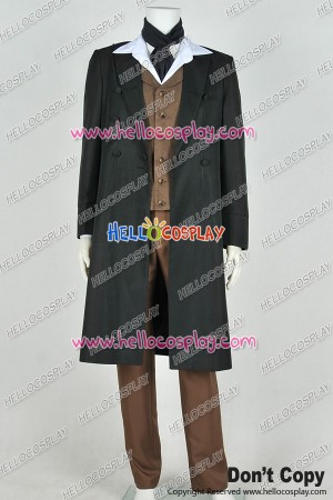 Doctor 8th Eighth Dr Paul McGann Cosplay Costume Full Set