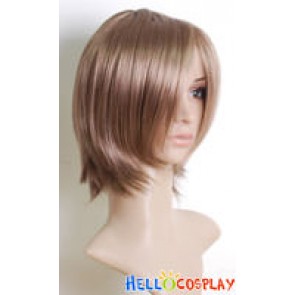 Grey Brown 001 short Wig