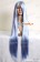 Light Blue White Mixed Cosplay Long Wig