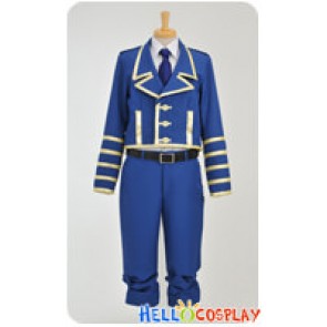 Tegami Bachi Letter Bee Cosplay Lag Seeing Blue Uniform Costume