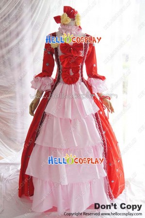 xxxHolic Cosplay Yuuko Ichihara Gothic Formal Dress Costume