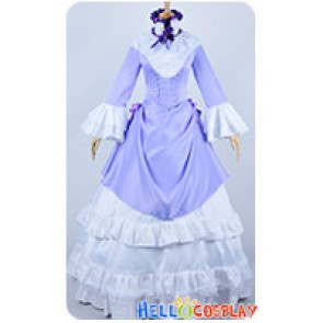 Gosick Cosplay Victorique De Blois Purple Formal Dress Costume