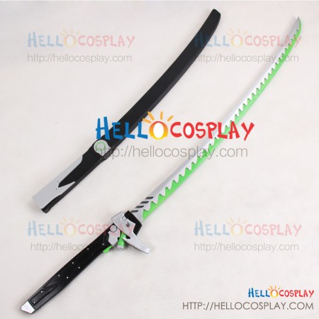 Overwatch Cosplay Genji Shimada Sword Scabbard Prop