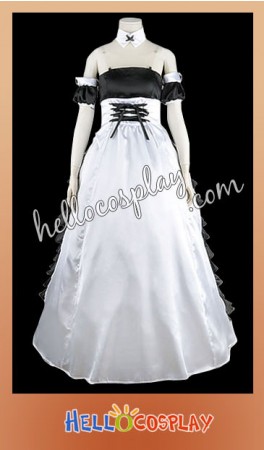 Vocaloid 2 Cosplay Kagamine Rin Gorgeous Dress