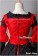 Victorian Corset Lace Lolita Red Dress Ball Gown Prom
