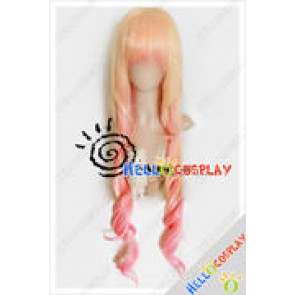 Macross Frontier Cosplay Sheryl Nome Pink Wig