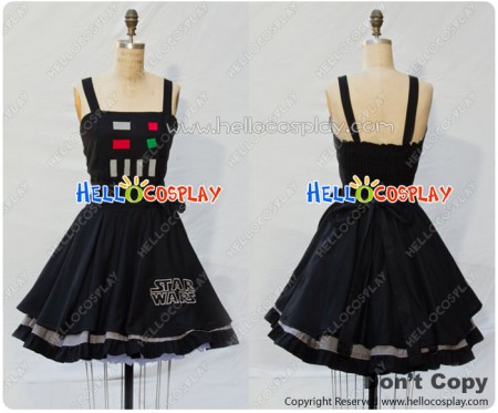 Star Wars Darth Vader Dress Cosplay Costume