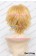 Wig 30CM Cosplay Golden Yellow Blonde Universal Short Layered