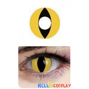 Cat Eyes Cosplay Yellow Contact Lense