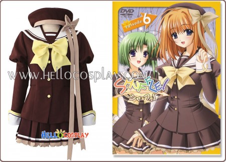 Shuffle Kaede Fuyou Cosplay Costume Uniform