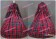 Civil War Reenactment Tartan Dress Ball Gown Prom Cosplay