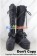 Date A Live Cosplay Shoes Kurumi Tokisaki Black Boots